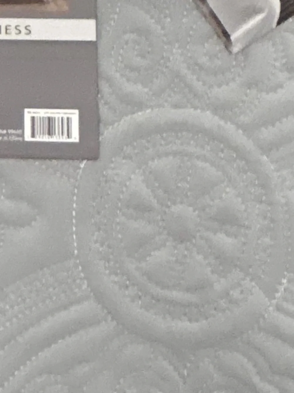 Simply Soft Gray Full/Queen 3 Piece Quilt Set 90”x90”